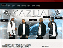 Tablet Screenshot of kazualmania.com